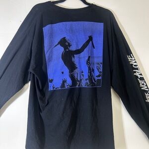 Black Graphic Men's Shirt